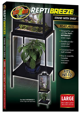 STAND WITH SHELF REPTIBREEZE pour ZMNT12E ZOOMED by ZOOMED