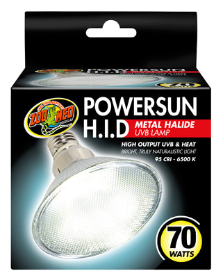 *LAMPE POWERSUN H.I.D UVA/UVB HEAT 70W (sur commande x4pc)