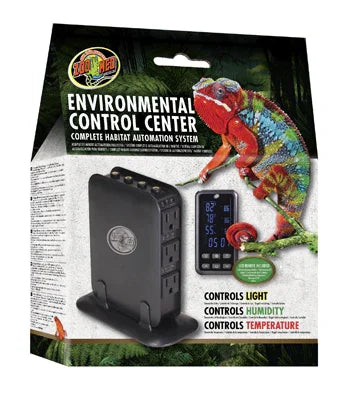 Centre de contrôle environnemental pour terrarium, image de caméléon, appareil, écran digital
