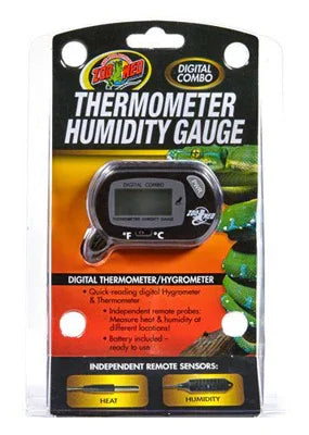 Thermomètre hygromètre numérique pour aquarium, écran digital, capteurs chaleur et humidité