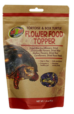 FLOWER FOOD TOPPER 40grs tortues terrestres by ZOOMED
