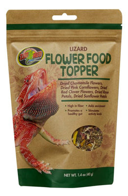 FLOWER FOOD TOPPER 40grs lézards by ZOOMED