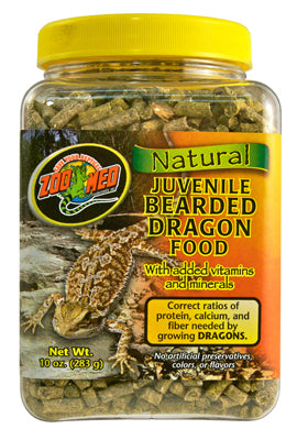 NOUR.NATURAL BEARDED DRAGON juvénile 283grs