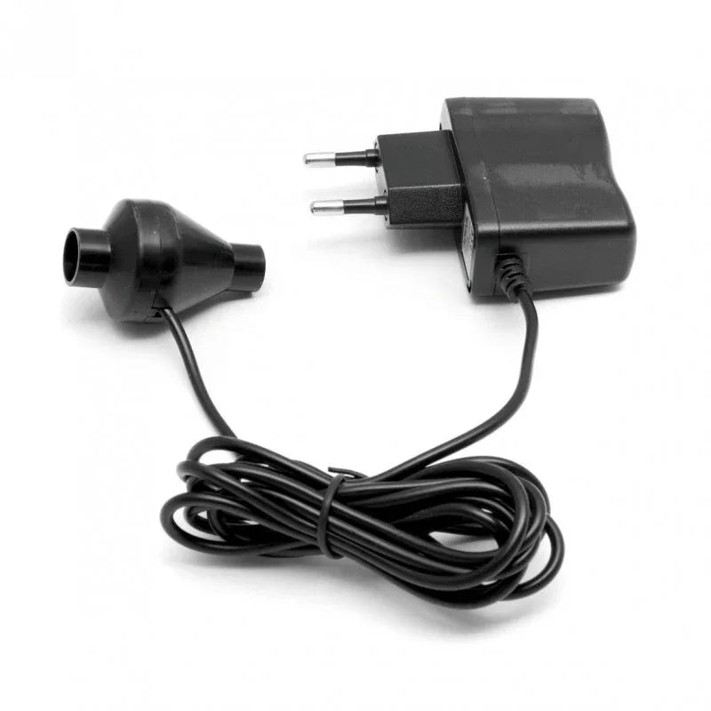 Stérilisateur UV LED compact pour aquarium, câble et prise européens, fond blanc