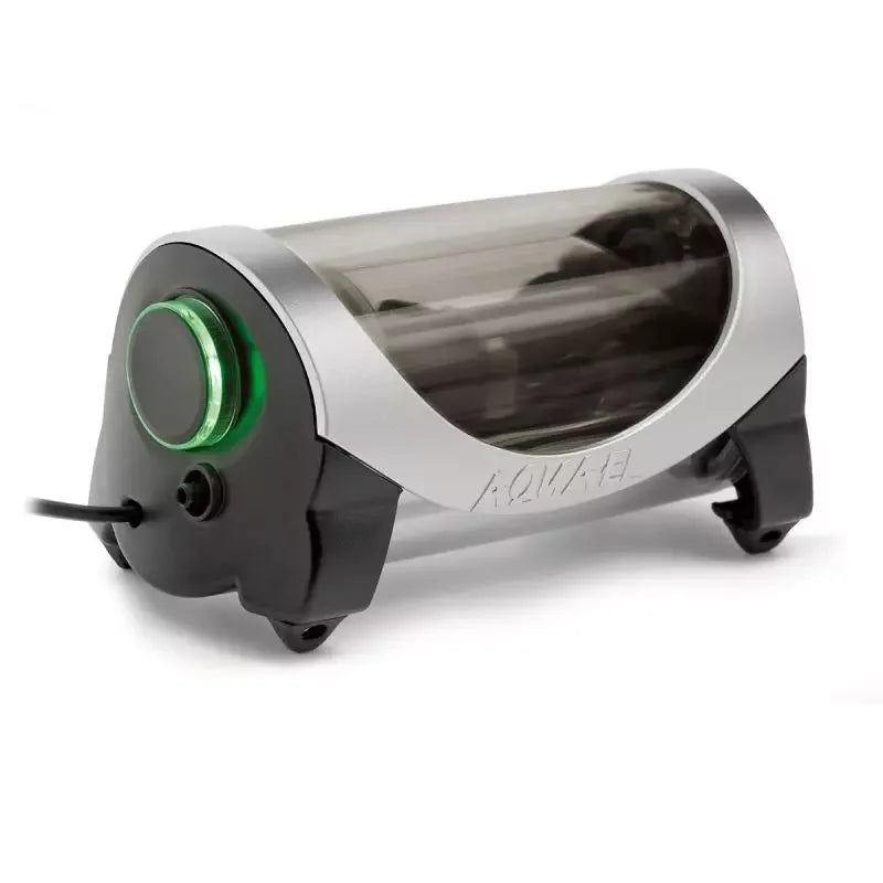 Aquarium protein skimmer with green LED light for reef and freshwater tanks