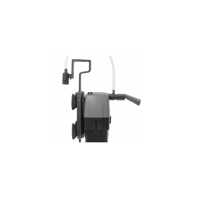 Filtre interne UV pour aquarium, montage vertical avec ventouses et sortie d'eau orientable