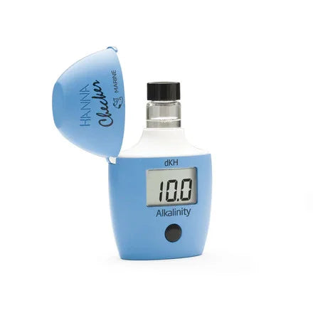Testeur digital d’alcalinité pour aquarium marin, écran LCD affichant 10,0 dKH