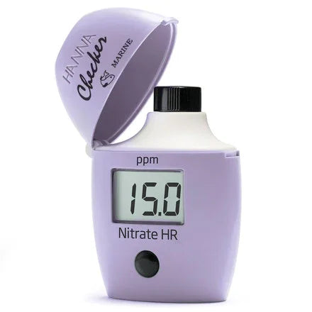 Appareil électronique de mesure nitrates pour aquarium marin, affichage digital 15.0 ppm