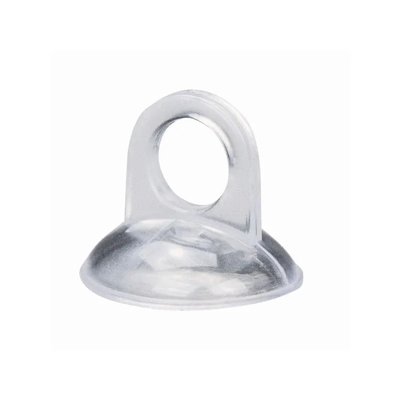 Ventouse transparente avec trou pour thermomètre d’aquarium