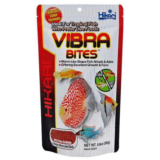 HIKARI TROPICAL VIBRA BITES 35gr - Nourriture poissons tropicaux