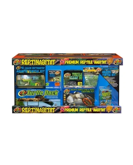 ReptiHabitat Premium Reptile Habitat Turtle Dock Kit for Aquatic Turtles