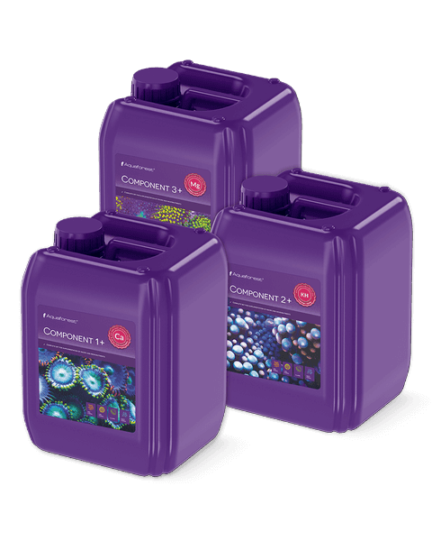 AQUAFOREST COMPONENT 1+, 2+, 3+, 3 X 5 l ( 15000ml) by Reef&fish