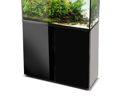*MEUBLE GLOSSY 80 NOIR (portes acrylique) AQUAEL (sur commande)