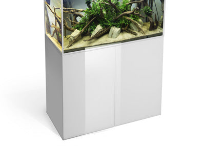 MEUBLE GLOSSY 100 BLANC (portes acrylique) AQUAEL----