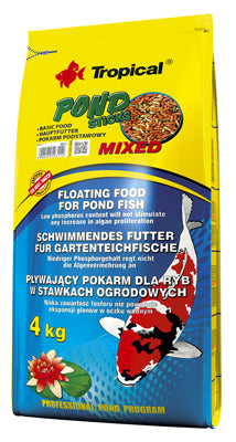 POND STICKS MIXED 4KG - 50L  TROPICAL