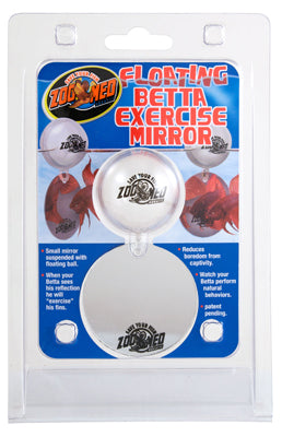 Floating Betta Exercise Mirror ZOOMED