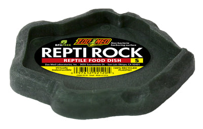 VASQUE REPTI ROCK FOOD DISH SMALL  ZOOMED