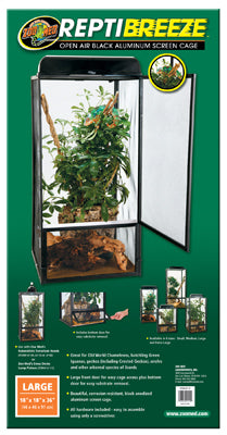 TERRARIUM REPTIBREEZE 46x46x92 cm  ZOOMED