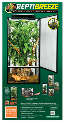 TERRARIUM REPTIBREEZE 61x61x122 cm  ZOOMED
