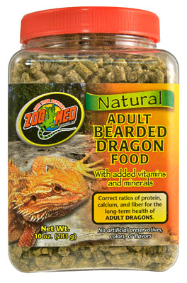 NOUR.NATURAL BEARDED DRAGON adulte 283grs