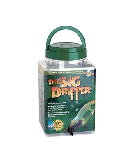 Zoo Med The Big Dripper 1 Gallon Drip Water System Tropical Reptiles