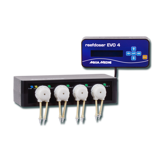AQUA MEDIC ReefDoser EVO 4 pompe doseuse 4 canaux