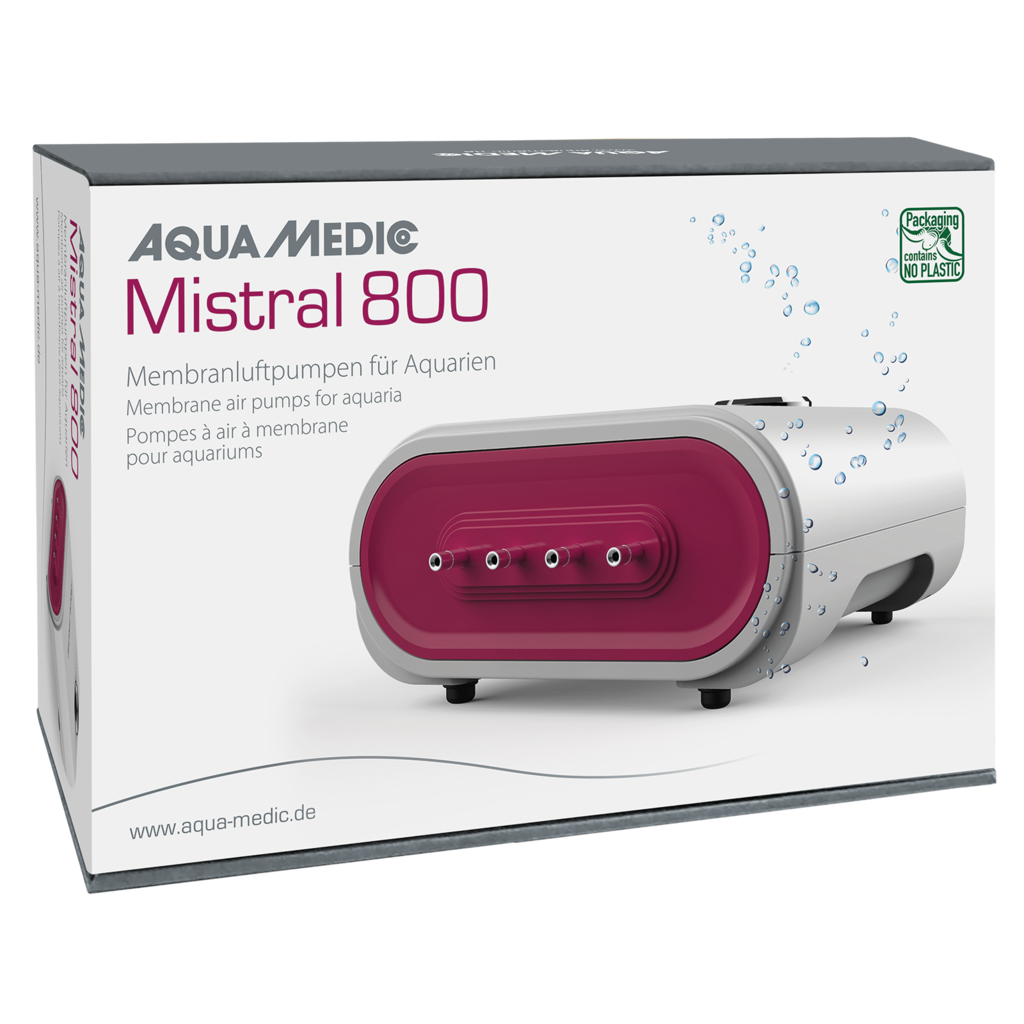 Aqua Medic Mistral 800 Pompes à air à membrane pour aquariums