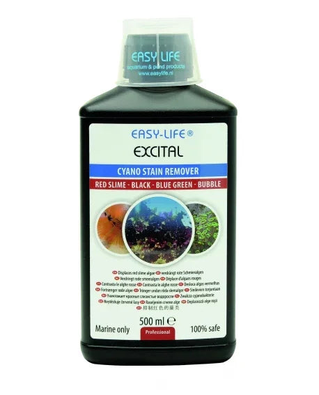Flacon Easy-Life Excital 500ml, traitement anti-cyanobactéries pour aquarium récifal