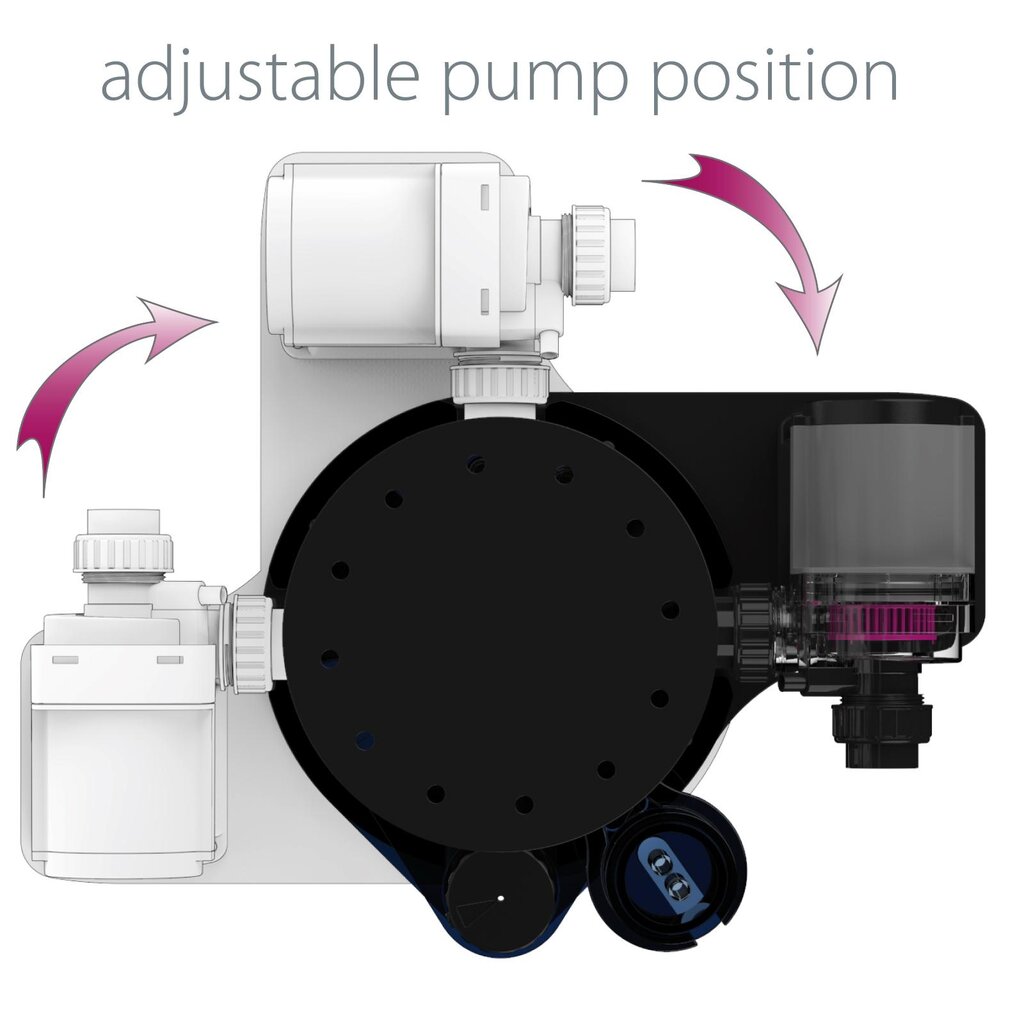 Aqua Medic - Ocean Queen 160 - 1600 litres - Écumeur pour bac de décantation - Avec pompe DC Runner