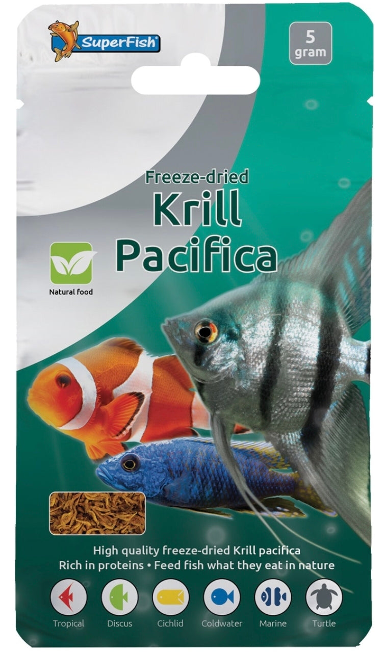 SF ALIMENT FD LYOPHILISE KRILL PACIFICA 5 GR