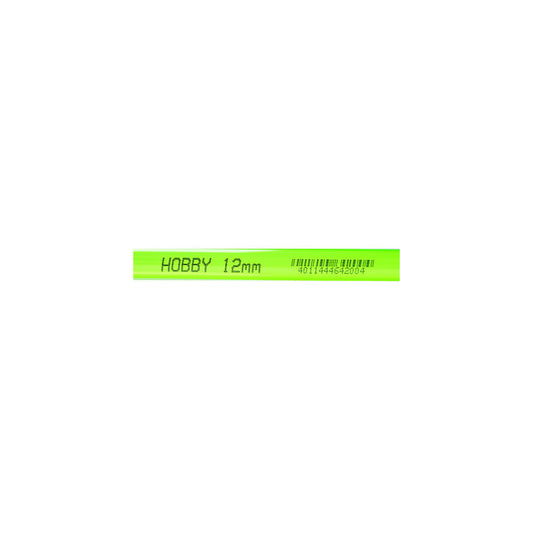 TUBE rigide vert  12mm extérieur  1m HOBBY