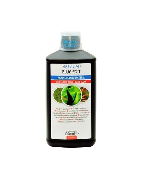 Bouteille de traitement Easy-Life Blue Exit contre les algues et cyanobactéries aquarium, 1000ml