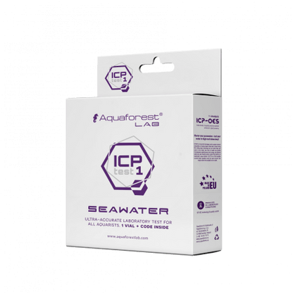 Aquaforest Lab ICP Test 1 - Seawater - Test ICP
