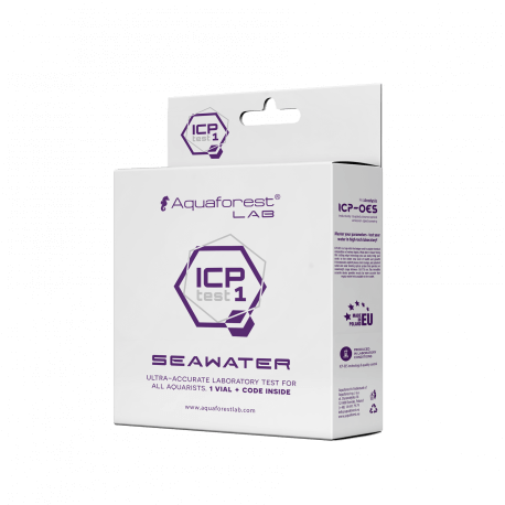 Aquaforest Lab ICP Test 1 - Seawater - Test ICP
