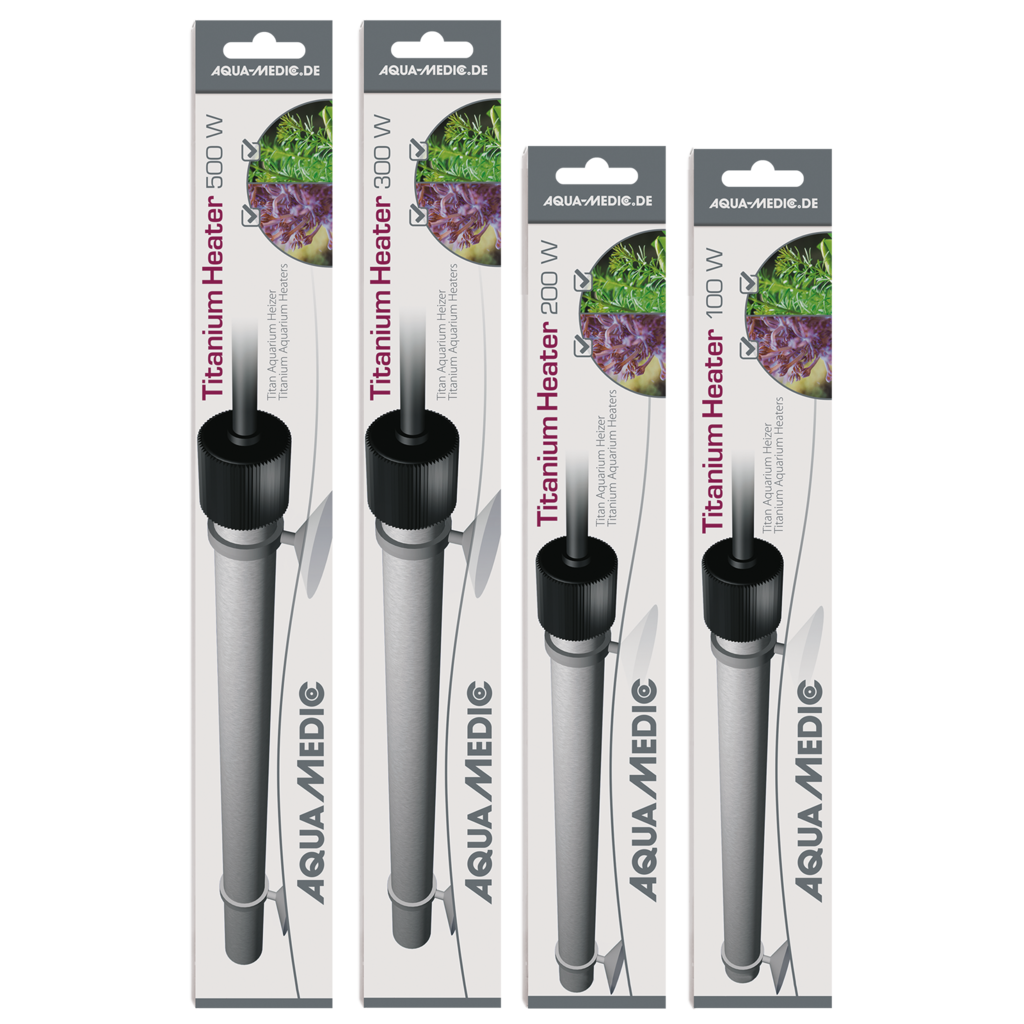 Titanium heater 300 W pour aquariums de 500 à 1000 l, longueur: env. 30 cm by Aquamedic